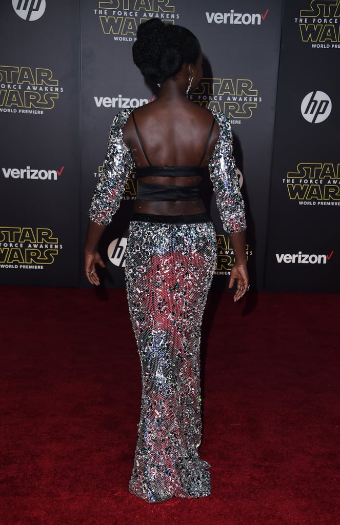 Lupita Nyong'o's Dress at the Star Wars Premiere