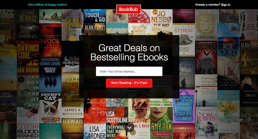 Bookbub Where to Get Free Books Online POPSUGAR Entertainment Photo 3