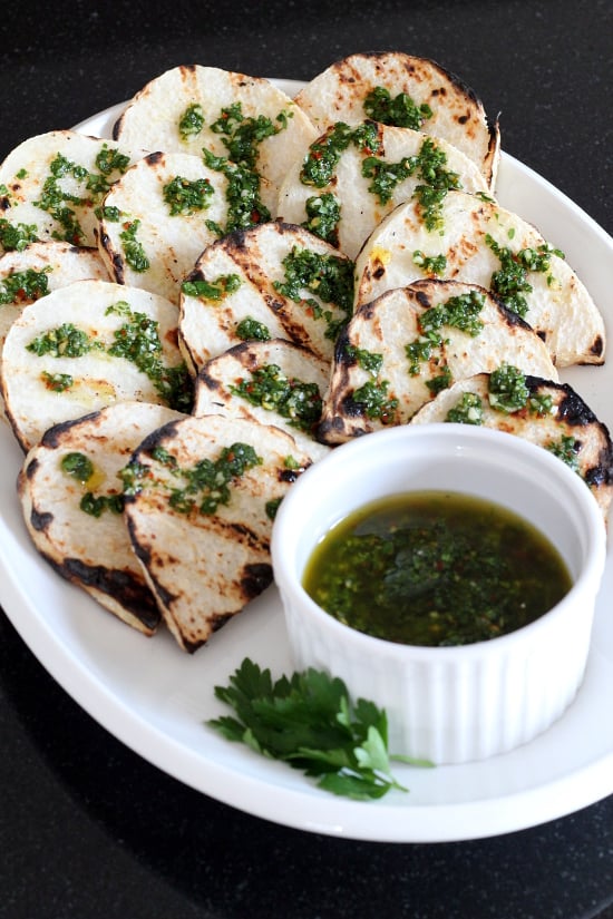 Grilled Jicama