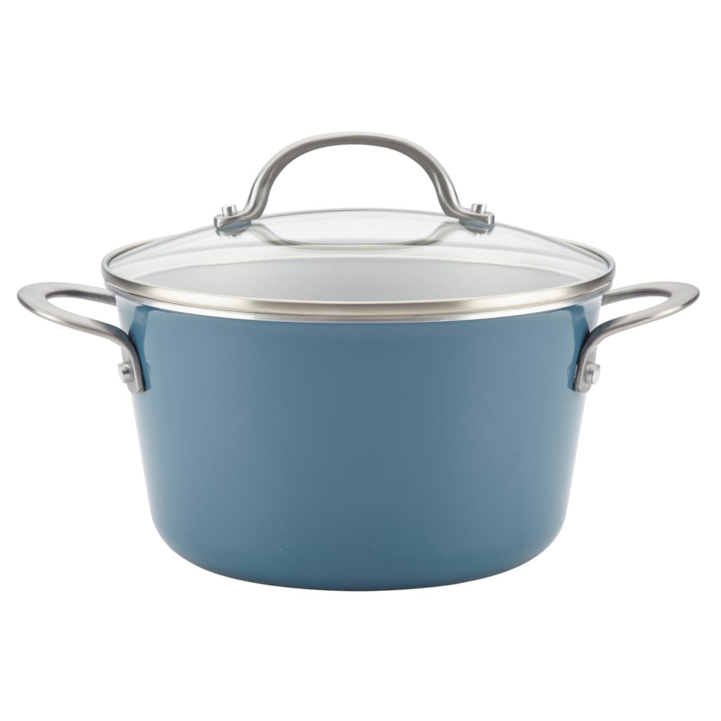 Ayesha Curry Porcelain Enamel Nonstick Covered Saucepot | Best Products ...