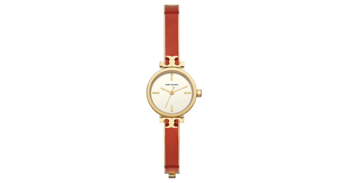 A Fiery Red: Tory Burch Kira Bangle Watch | 15 Stylish Watches We'll Be  Gifting (or Treating Ourselves to) This Holiday Season | POPSUGAR Fashion  Photo 7
