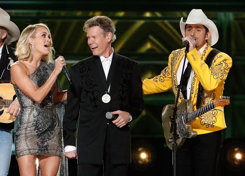 2016 — Carrie Underwood, Randy Travis, and Brad Paisley
