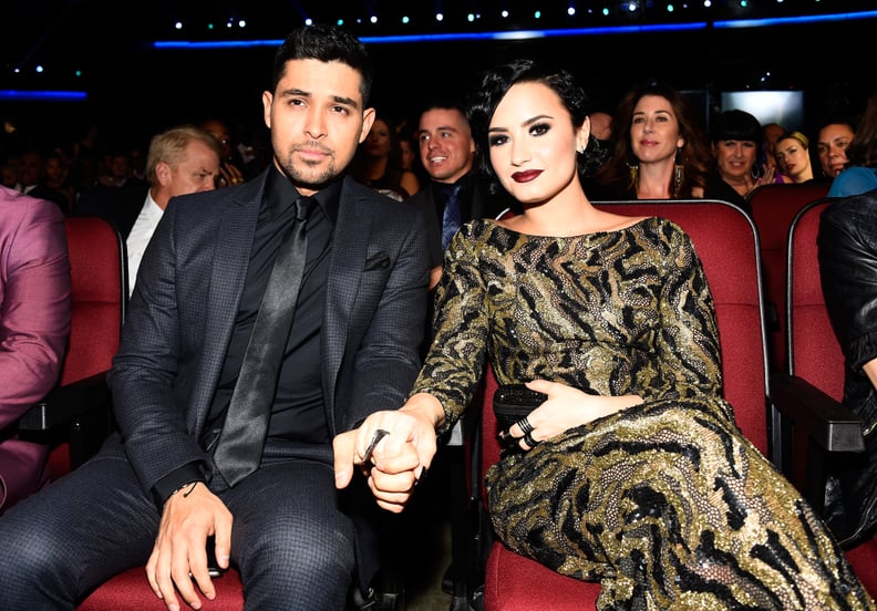 Demi Lovato and Wilmer Valderrama Holding Hands