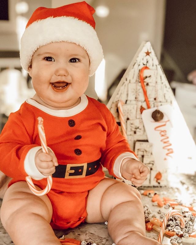 Baby Dressed as Elf on the Shelf 2018