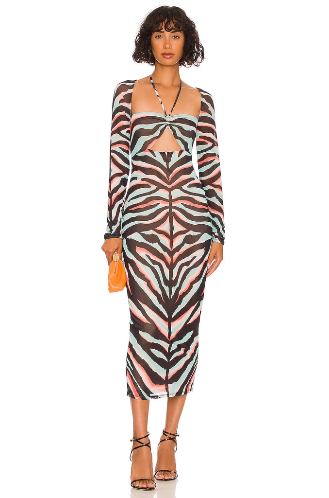 An Animal-Print Midi Dress: AFRM Zoya Midi Dress
