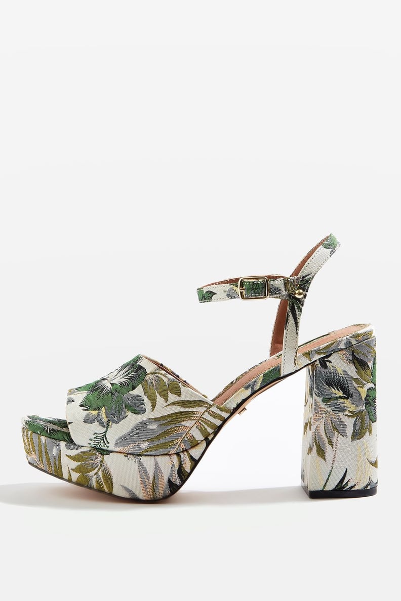 Topshop Lava Platform Sandals