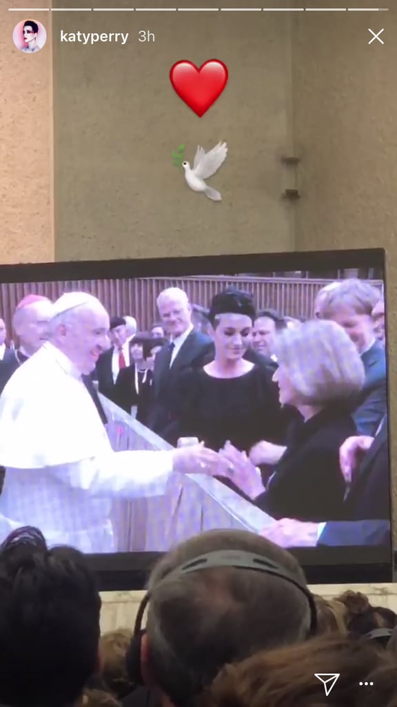 Katy Perry and Orlando Bloom Meeting Pope Francis April 2018