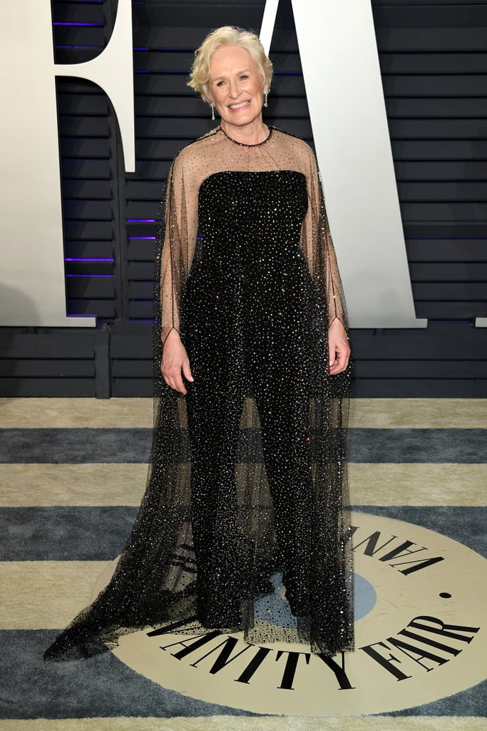 Glenn Close at the 2019 Vanity Fair Oscar Party