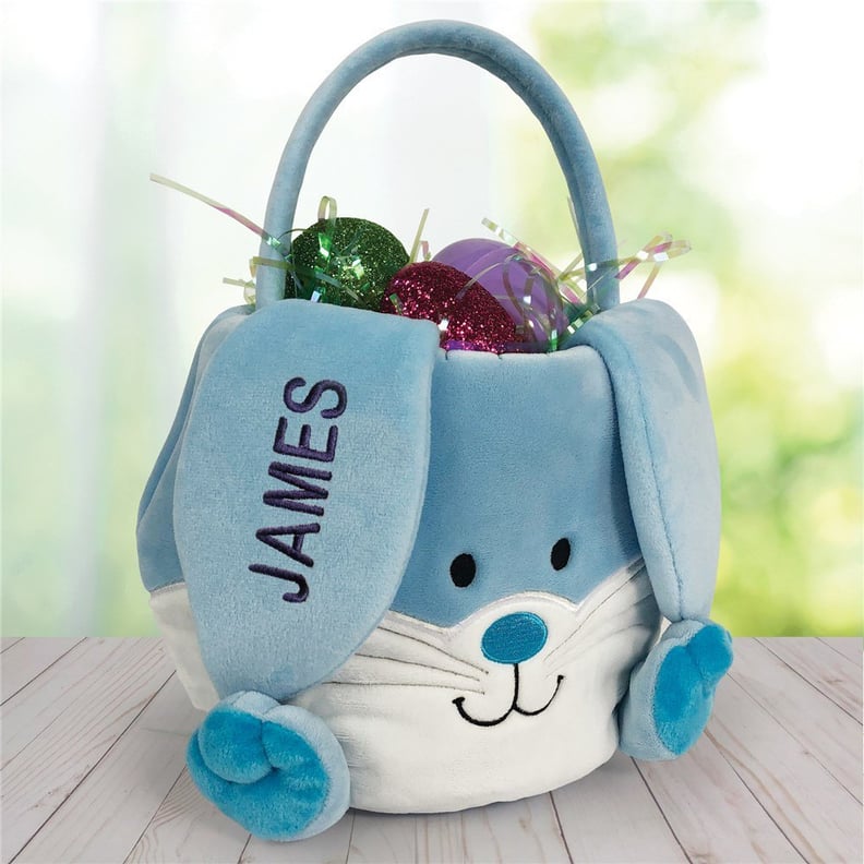 Embroidered Easter Bunny Basket