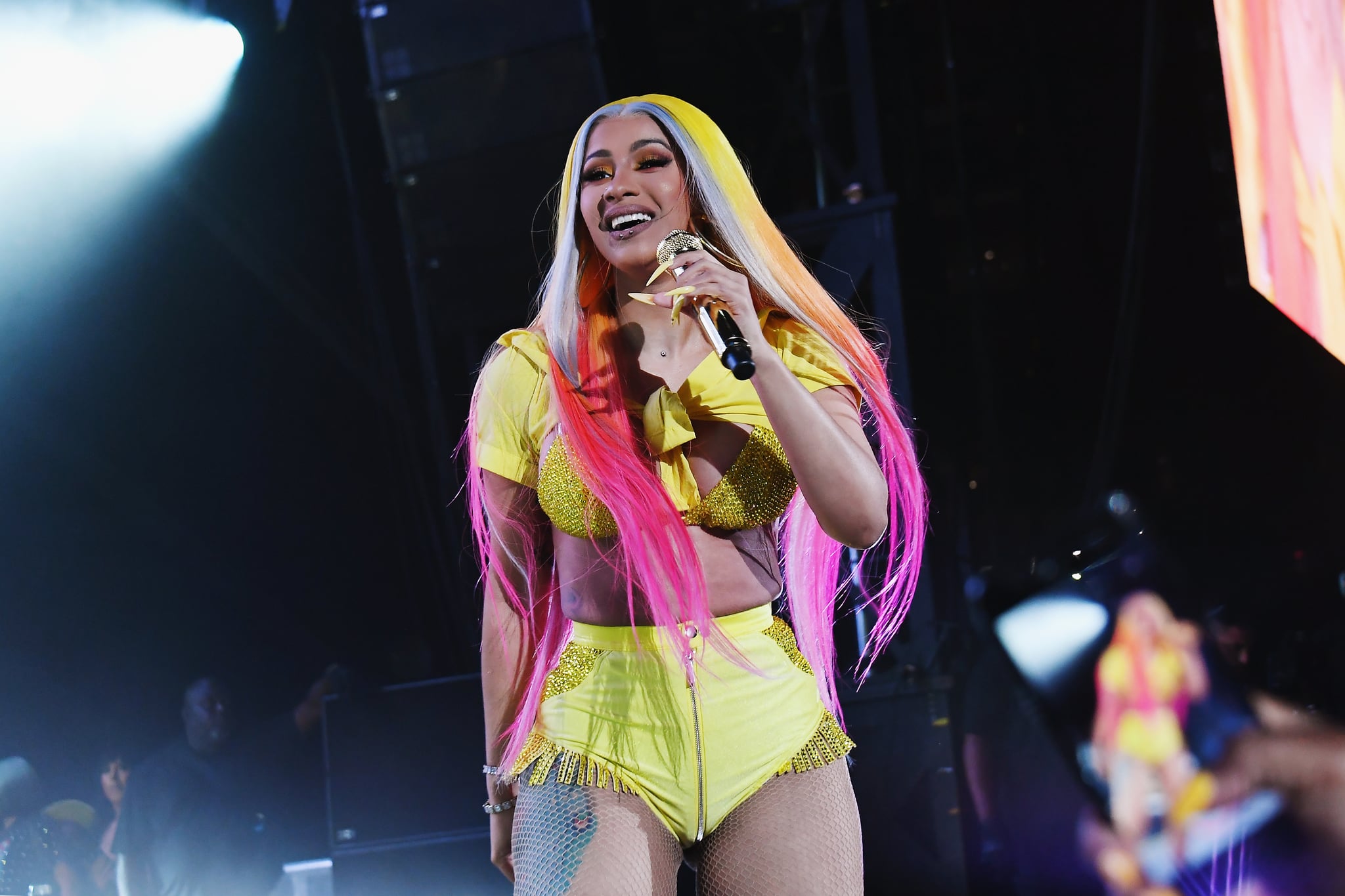 EAST RUTHERFORD, NEW JERSEY - JUNE 02: Cardi B performs at Summer Jam 2019 at MetLife Stadium on June 02, 2019 in East Rutherford, New Jersey. (Photo by Nicholas Hunt/Getty Images)