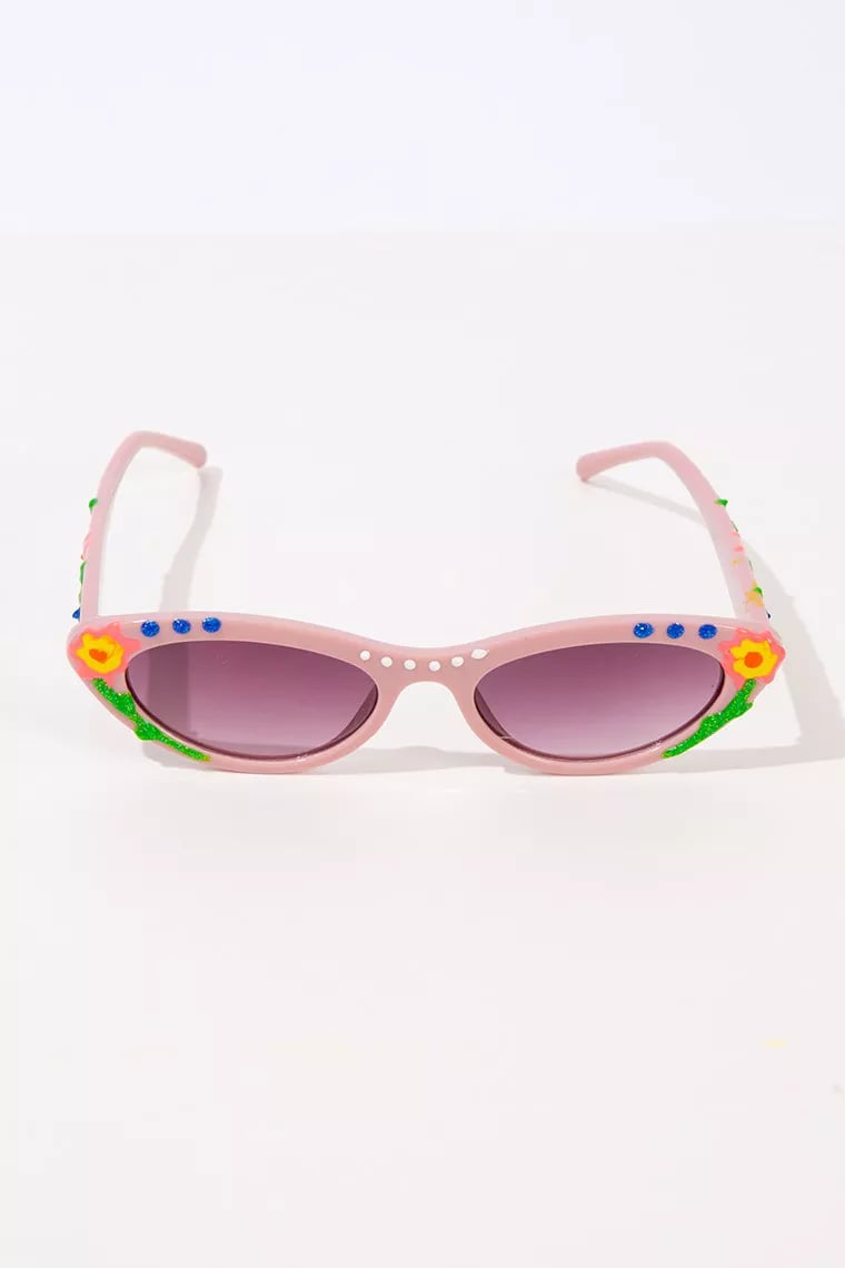 Embellished Sunglasses: Zig Zag Garden Nymph Sunglasses