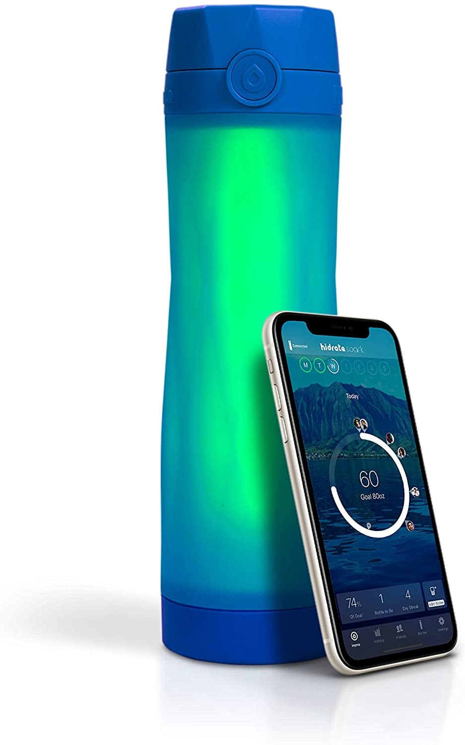 Hidrate Spark 2.0 Smart Water Bottle 30 Genius Home Tech Gifts