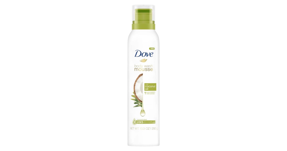 Dove Body Wash Mousse with Coconut Oil Body Wash for Summer