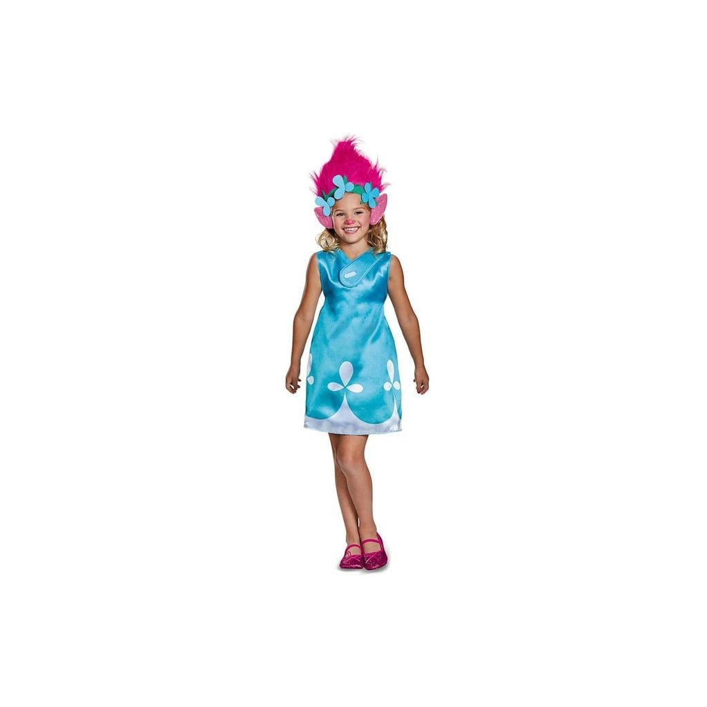 Girls' Poppy With Headband Classic Halloween Costume