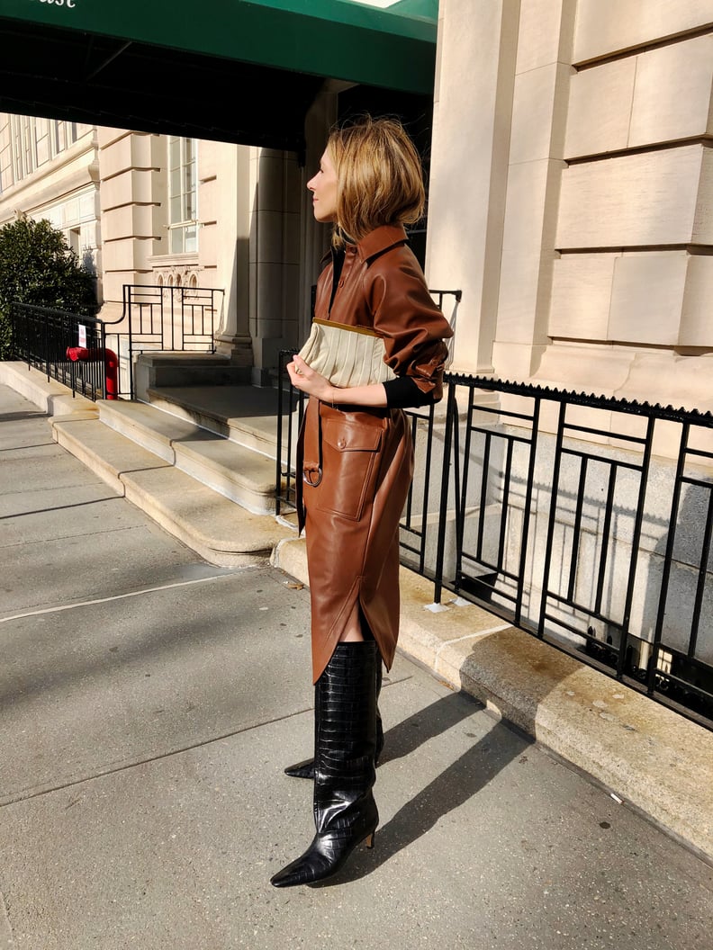 3 Ways to Wear the Leather Trend For Spring