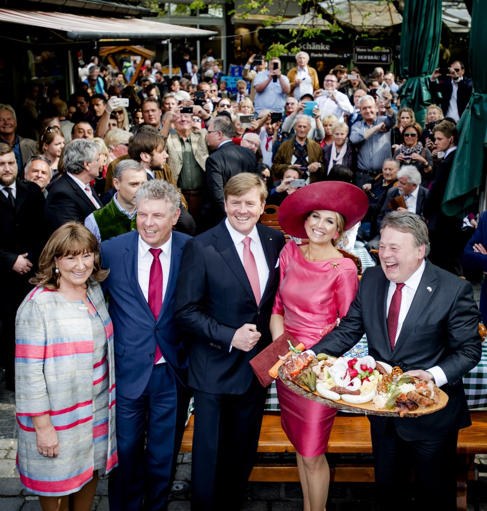Queen Máxima and King Willem-Alexander in Munich, Germany.