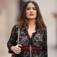 You'll Love How Salma Hayek Tweaked This Gucci Dress For Jimmy Kimmel Live