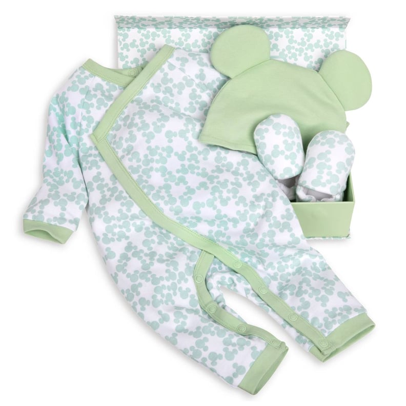 For New Parents: Mickey Mouse Newborn Gift Set
