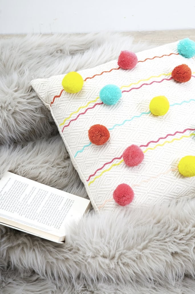 Forever 21 Karma Living Pom-Pom Pillow