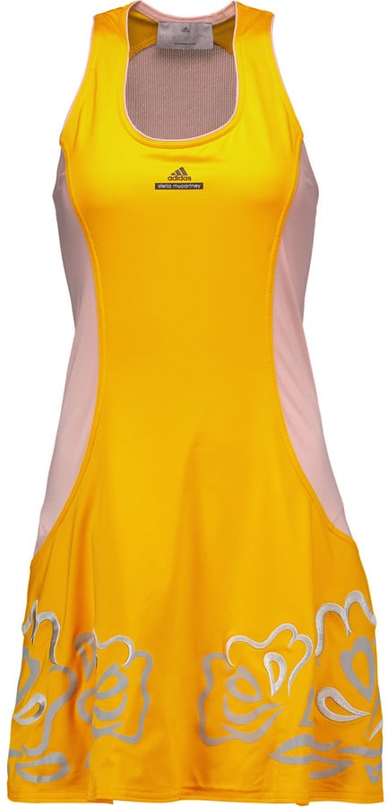 adidas yellow tennis dress