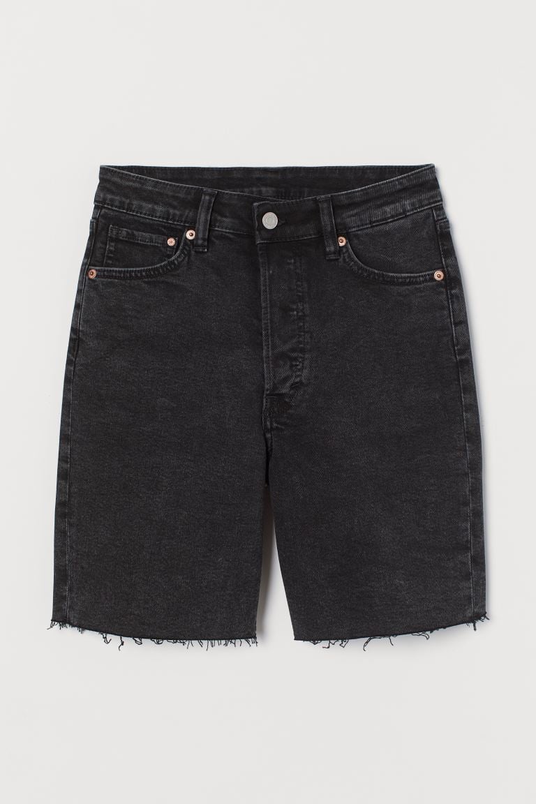 Denim Bermuda Shorts