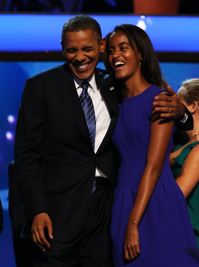 In Obama's 2011 Father's Day speech, he shared his thoughts on what kids need:
"Our kids are pretty smart. They understand that life won't always be perfect, that sometimes, the road gets rough, that even great parents don't get everything right. But more than anything, they just want us to be a part of their lives."