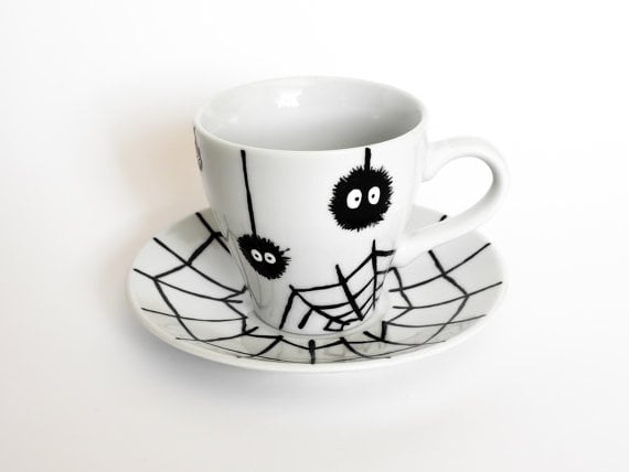 Soot Sprites Espresso Cup and Saucer Set