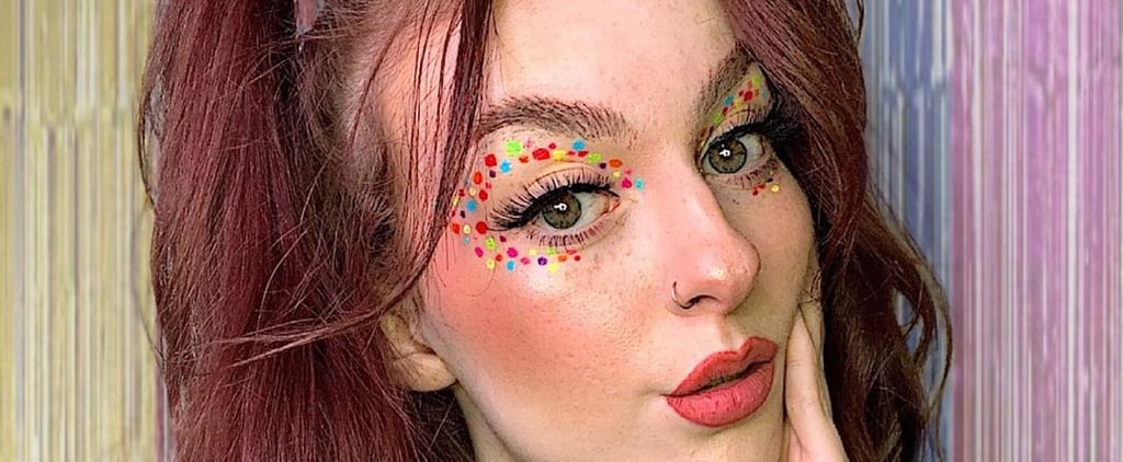 Confetti Eyeliner Makeup Trend Ideas and Photos