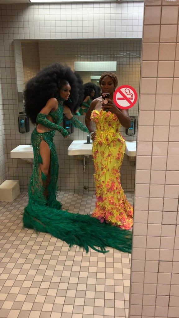 Serena Williams and Ciara Took 5 in the Bathroom Together