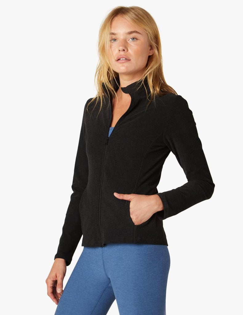 XBeyond Yoga On the Go Mock Neck Jacket