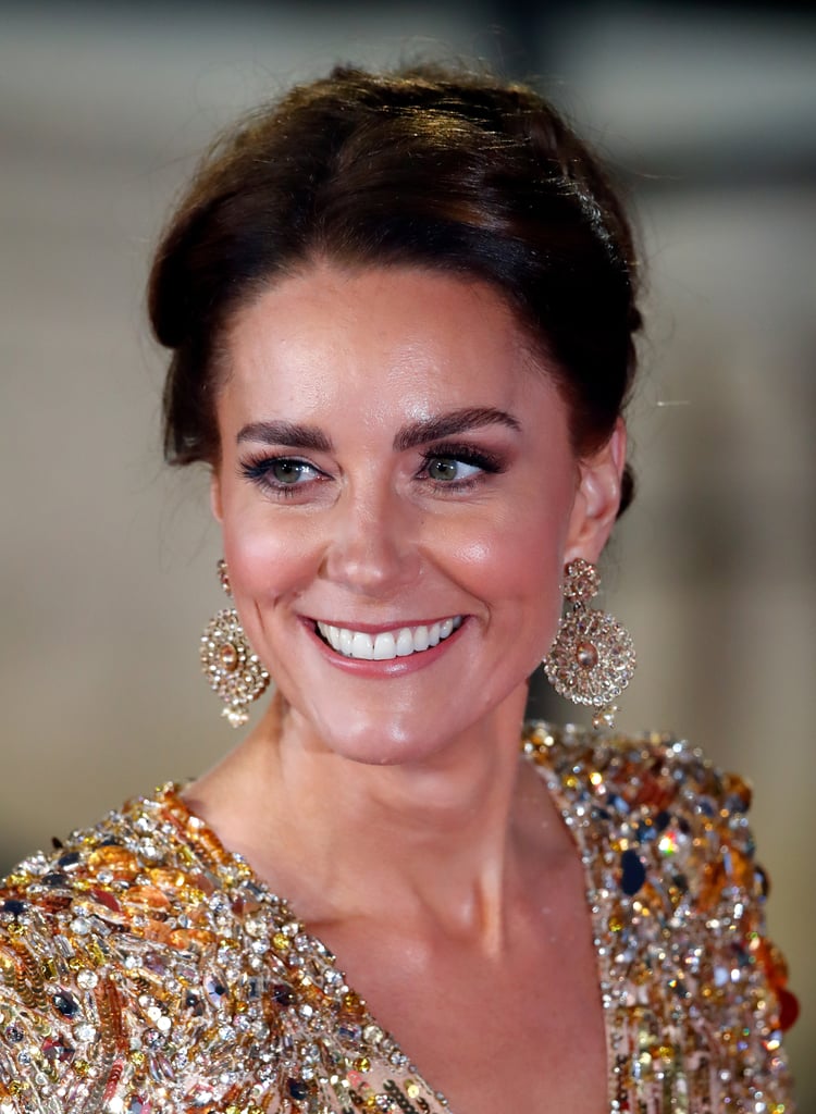 Kate Middleton's Gold Gown at the No Time to Die Premiere