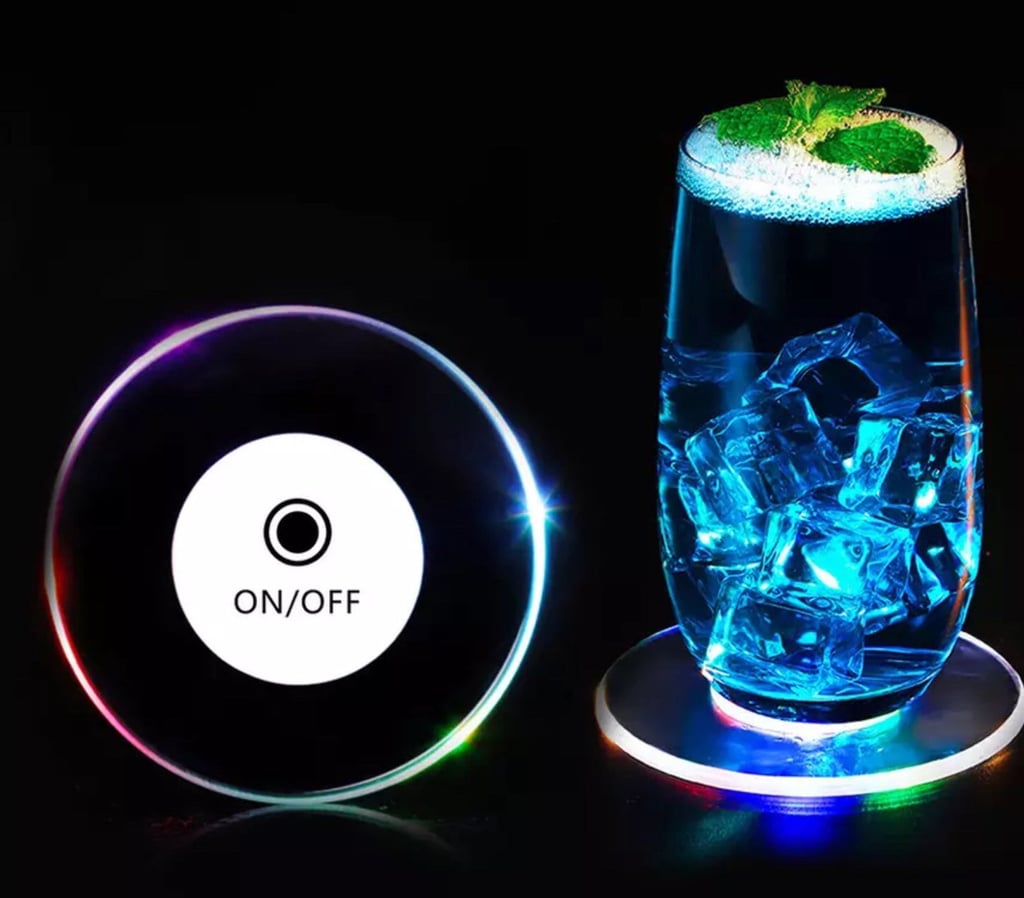 For Entertaining: LED Multicolor Coasters