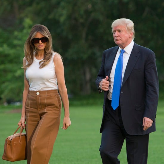 Melania Trump Bally Pants at the White House