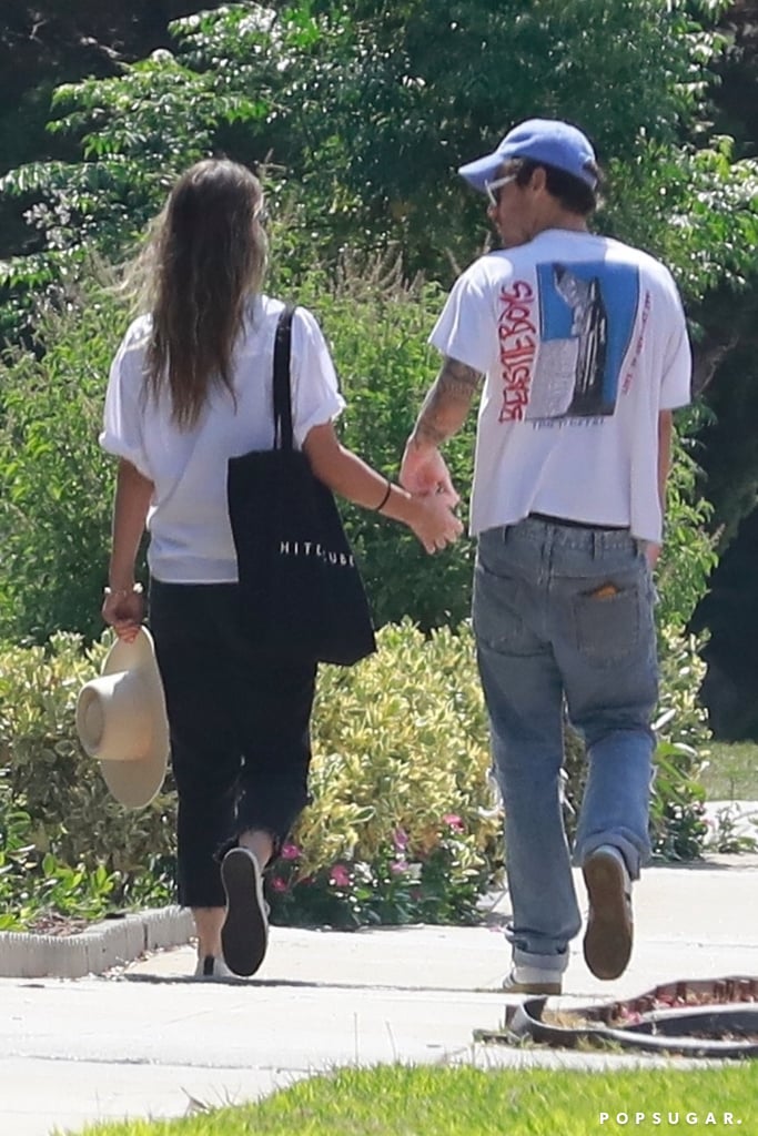 Harry Styles and Olivia Wilde Show PDA During LA Lunch Date