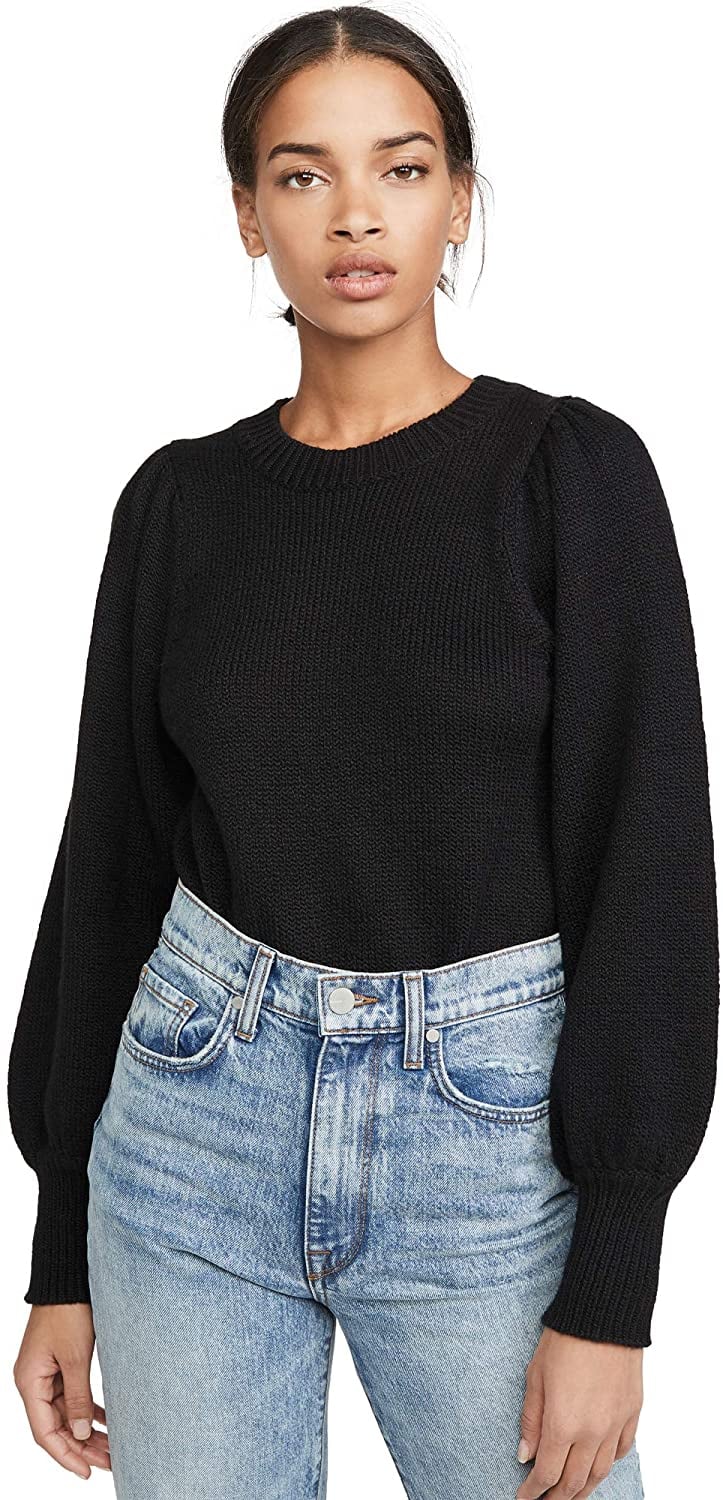 525 America Puff Sleeve Crew Pullover | Best Sweaters on Sale For ...