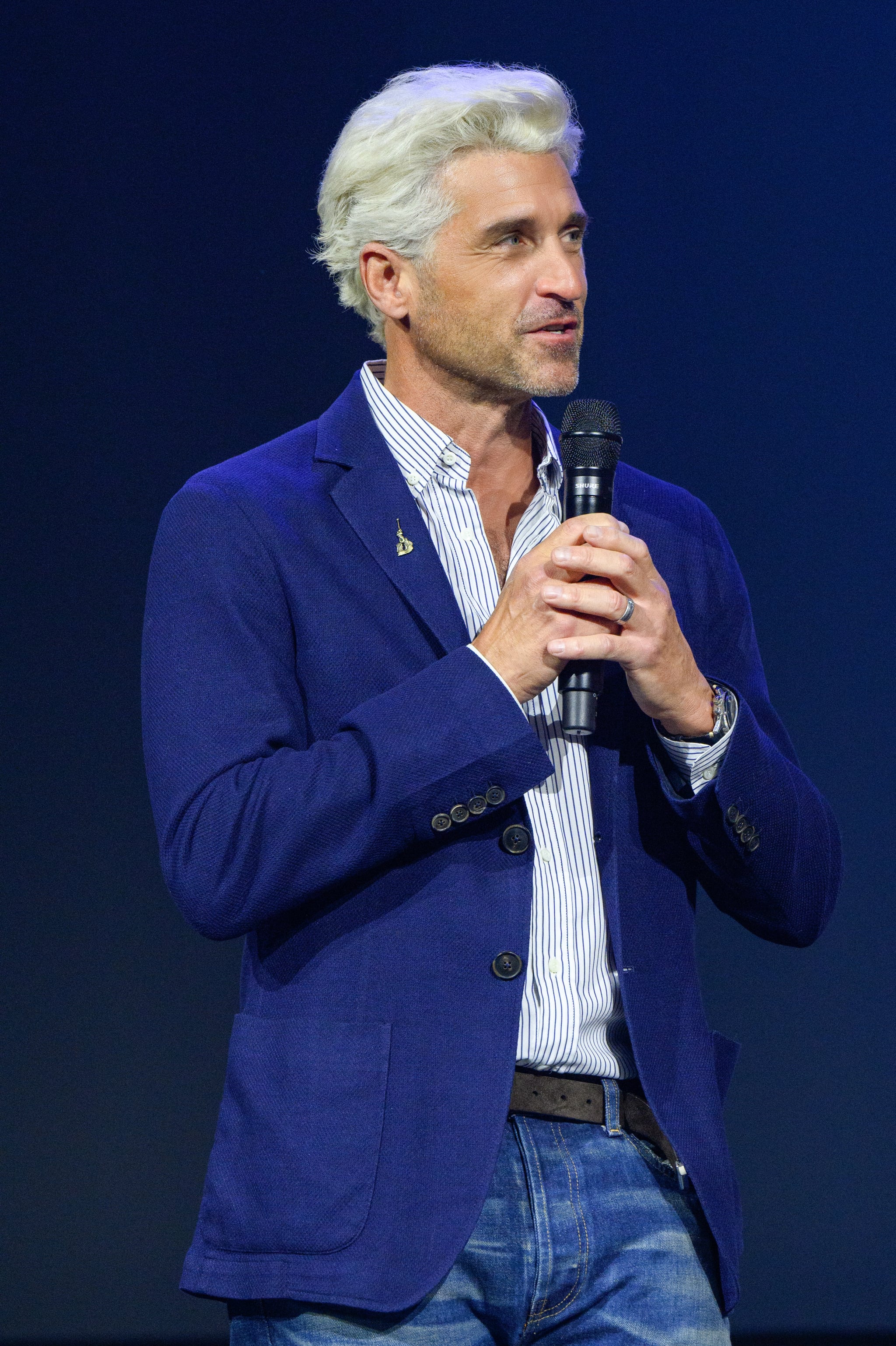 Patrick Dempsey Has PlatinumBlond Hair POPSUGAR Beauty