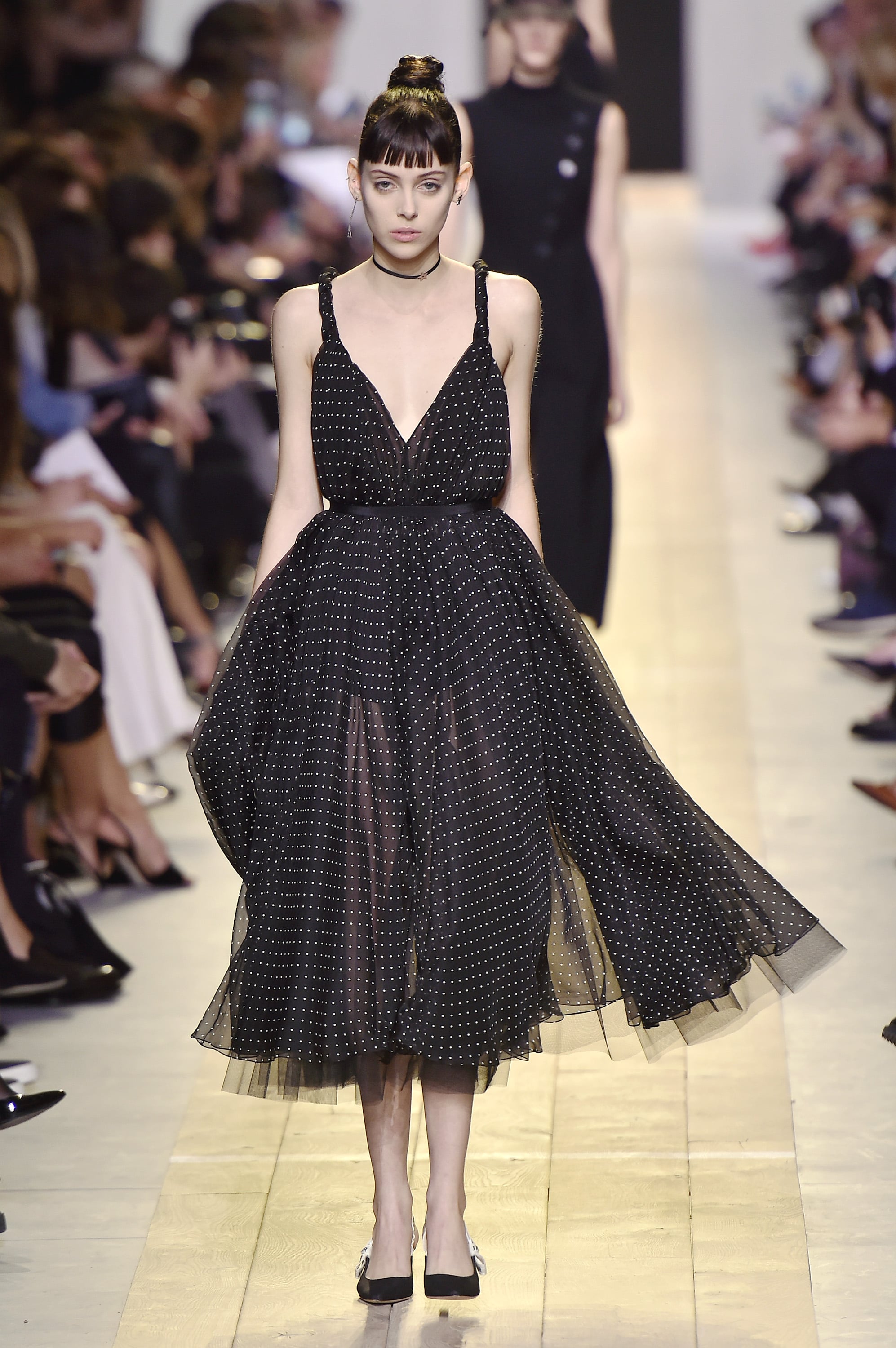 dior black choker
