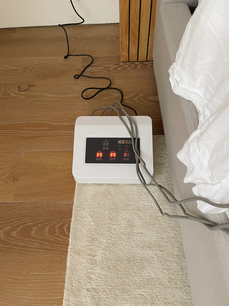 Heat Healer Infrared Sauna Blanket Review POPSUGAR Fitness