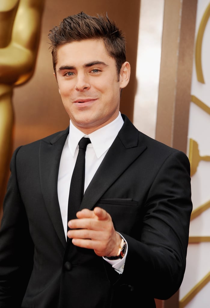 Zac Efron at the Oscars 2014
