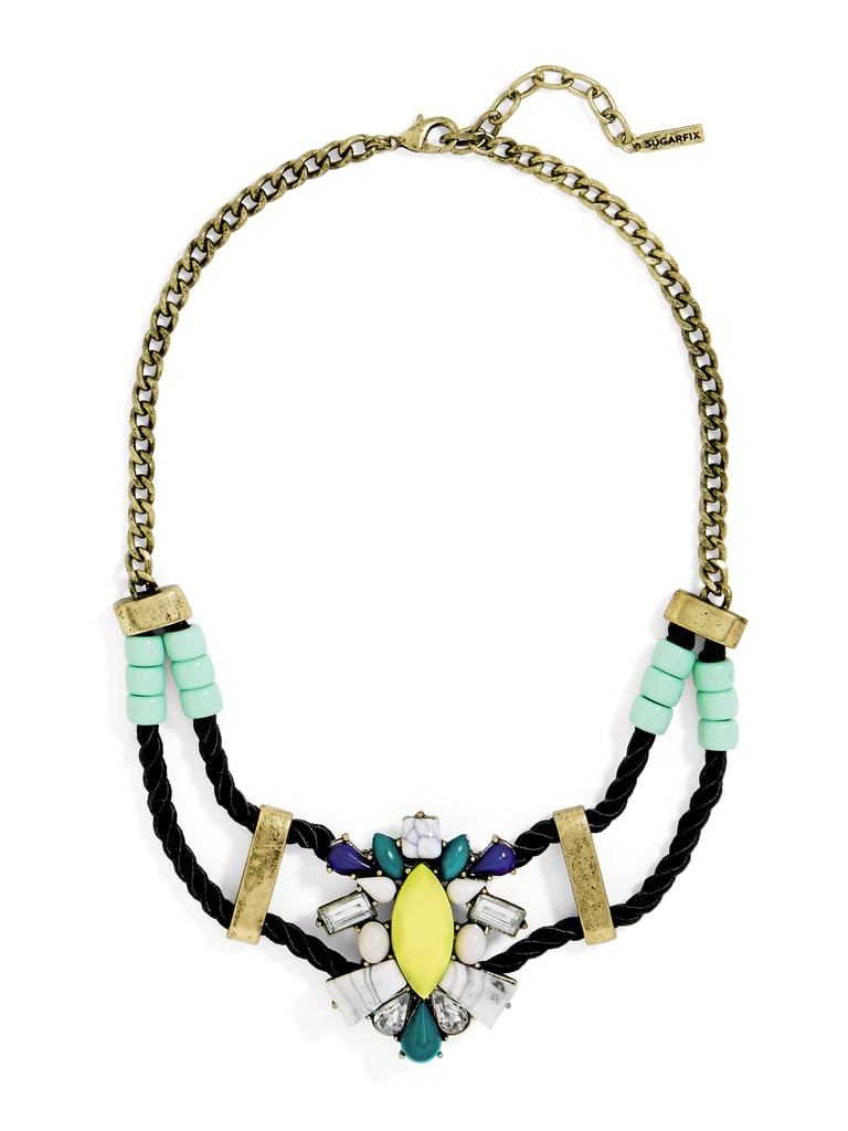 SugarFix by BaubleBar x Target Multicolor Necklace With Rope Detail