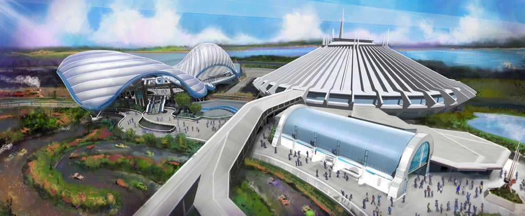 Disney World Tron Ride Construction