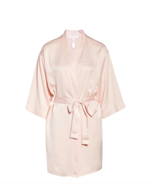 Satin Short Robe