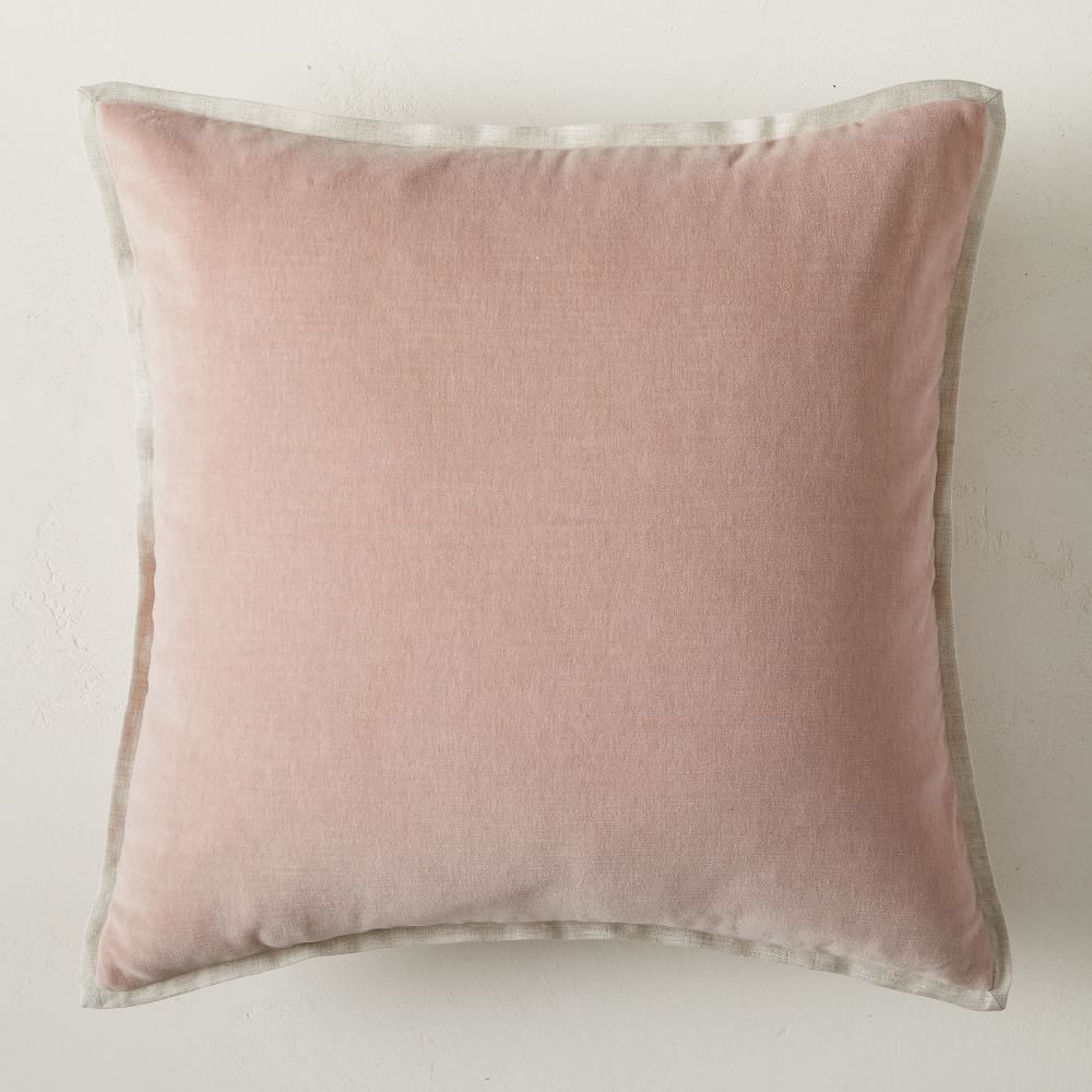 A Chic Accent Pillow: West Elm Classic Cotton Velvet Pillow Cover