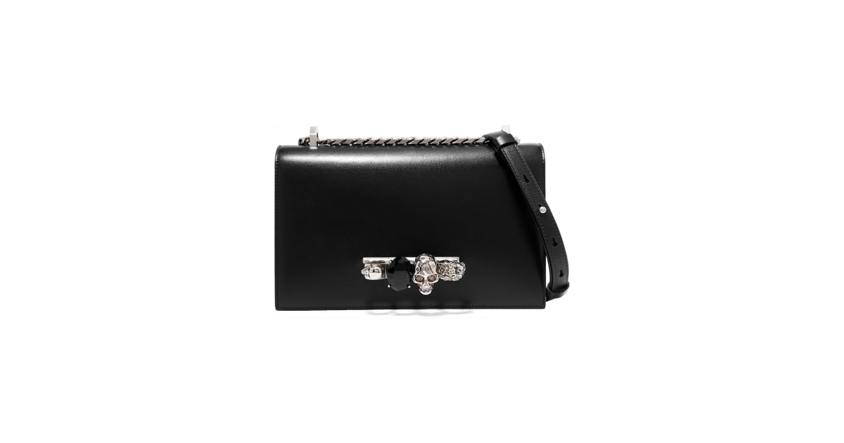 Amal's Exact Bag Amal Clooney's Black Alexander McQueen Bag