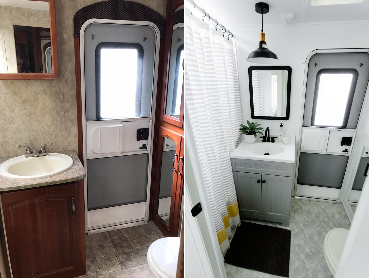 Trailer Renovation Before And After Popsugar Home