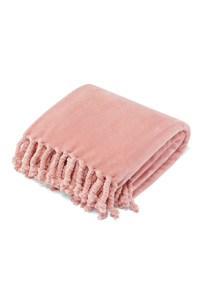 Stone Cottage Hazel Ultra Soft Plush Fringe Throw