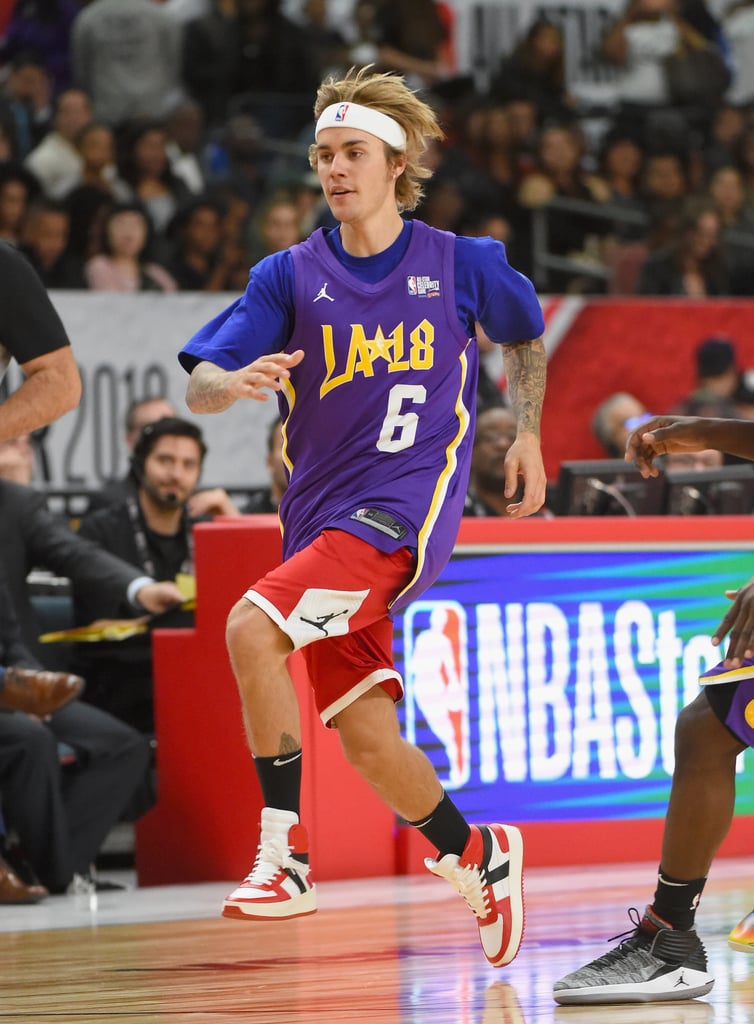 Pictures of Celebrities at 2018 NBA All-Star Celebrity Game