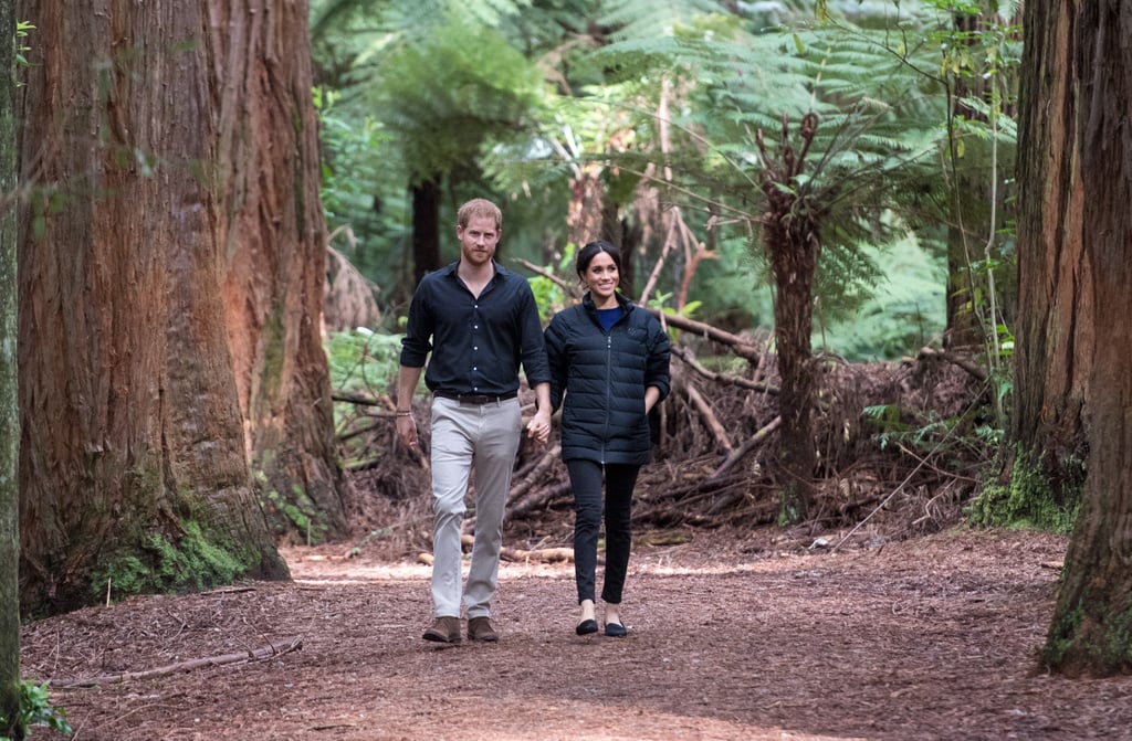 Prince Harry Takes Picture of Pregnant Meghan Markle 2018