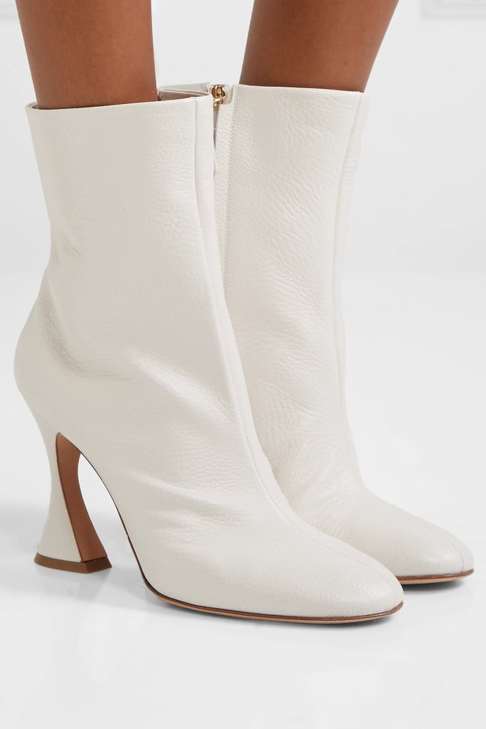 Sies Marjan Emma Textured Leather Ankle Boots