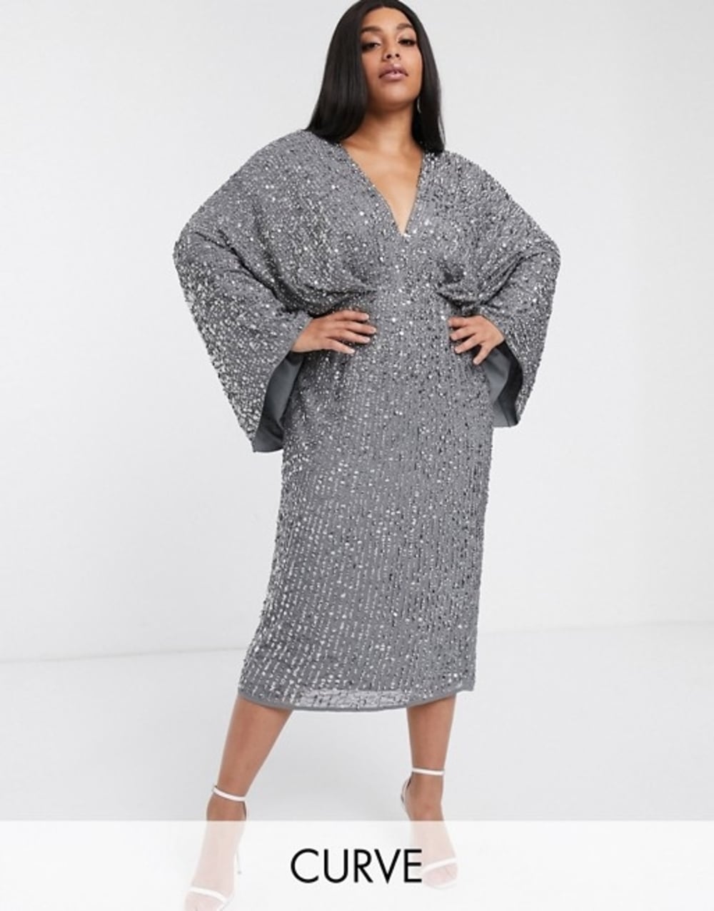 kimono pencil dress